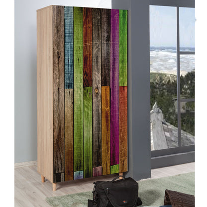 Ντουλάπα 90x192x52 εκ Sonoma Oak 863SPH4204