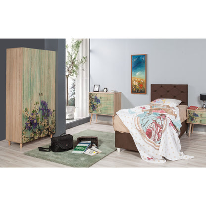 Ντουλάπα 90x192x52 εκ Sonoma Oak 863SPH4205