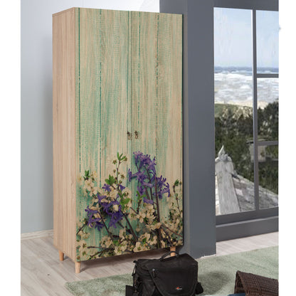 Ντουλάπα 90x192x52 εκ Sonoma Oak 863SPH4205