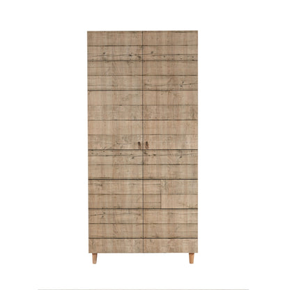 Ντουλάπα 90x192x52 εκ Sonoma Oak 863SPH4206