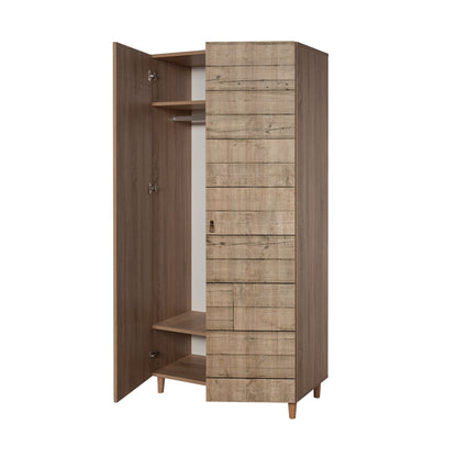 Ντουλάπα 90x192x52 εκ Sonoma Oak 863SPH4206