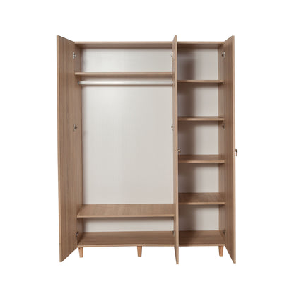 Ντουλάπα 135x192x52 εκ Sonoma Oak 863SPH4209
