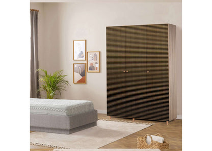 Ντουλάπα 135x192x52 εκ Sonoma Oak 863SPH4212