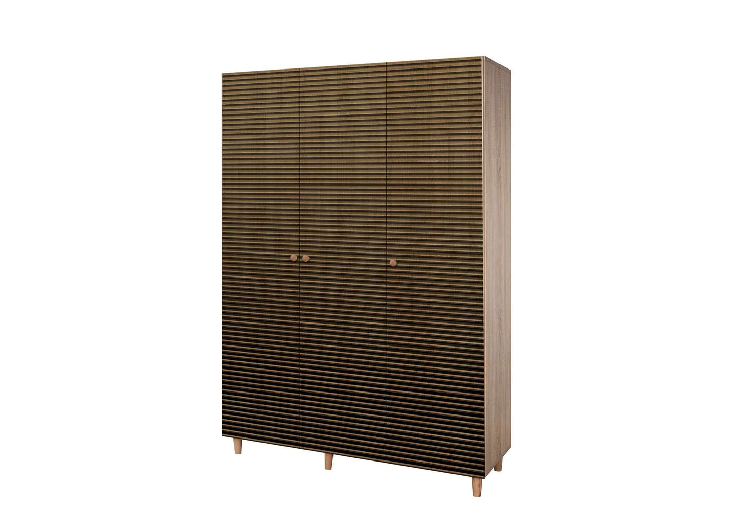 Ντουλάπα 135x192x52 εκ Sonoma Oak 863SPH4212