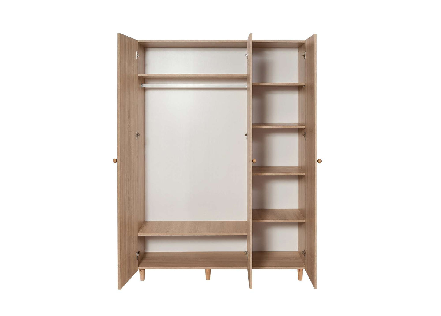 Ντουλάπα 135x192x52 εκ Sonoma Oak 863SPH4212