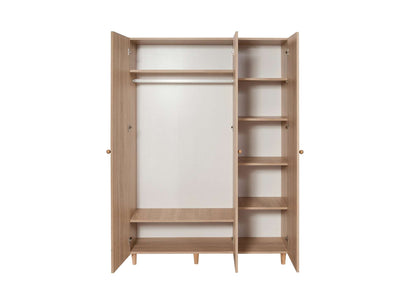 Ντουλάπα 135x192x52 εκ Sonoma Oak 863SPH4212