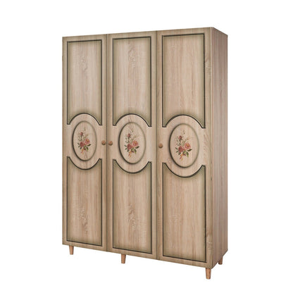 Ντουλάπα 135x192x52 εκ Sonoma Oak 863SPH4215