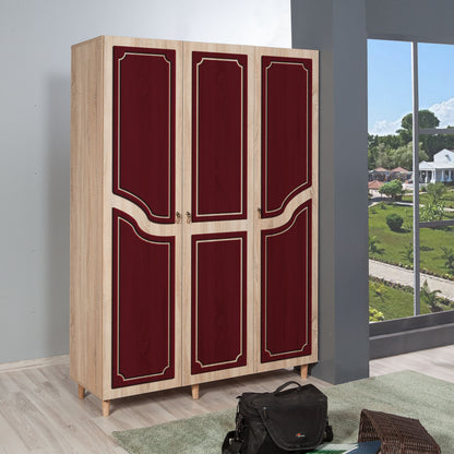 Ντουλάπα 135x192x52 εκ Sonoma Oak 863SPH4217