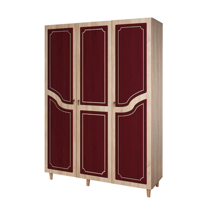 Ντουλάπα 135x192x52 εκ Sonoma Oak 863SPH4217