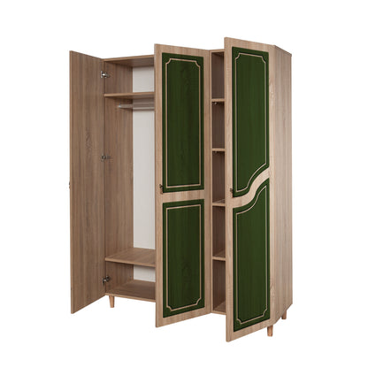 Ντουλάπα 135x192x52 εκ Sonoma Oak 863SPH4219
