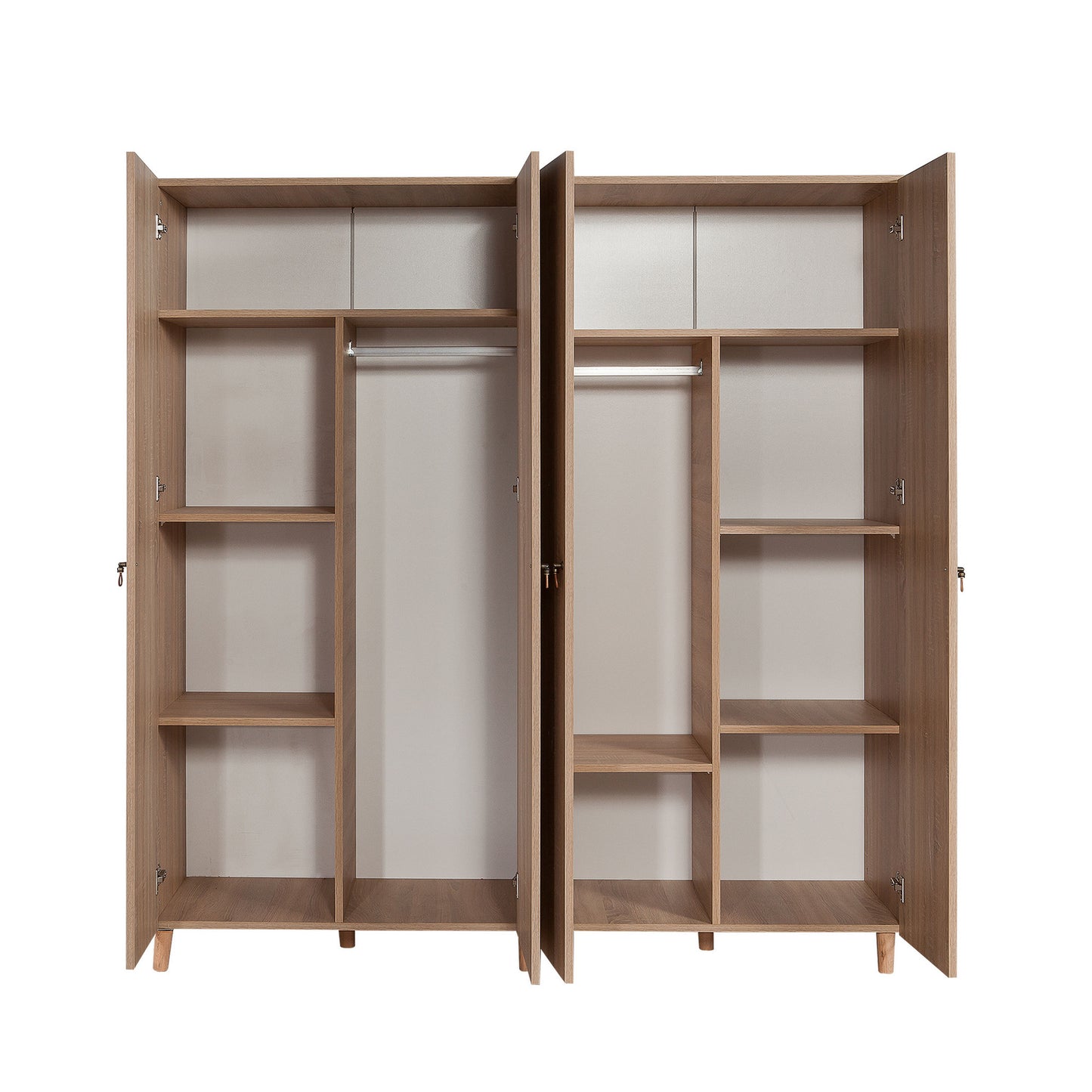 Ντουλάπα 180x192x52 εκ Sonoma Oak 863SPH4223