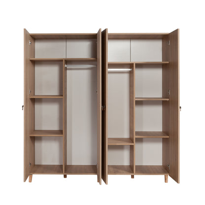 Ντουλάπα 180x192x52 εκ Sonoma Oak 863SPH4223
