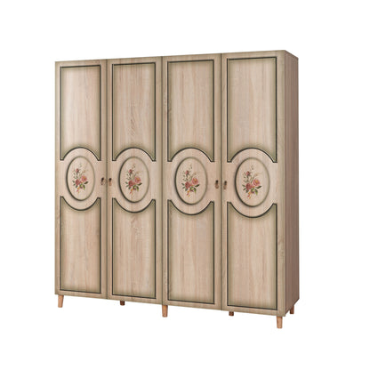 Ντουλάπα 180x192x52 εκ Sonoma Oak 863SPH4225