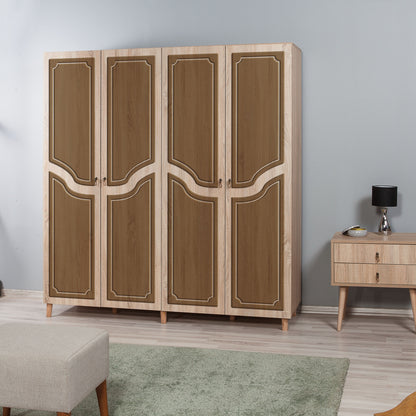 Ντουλάπα 180x192x52 εκ Sonoma Oak 863SPH4228