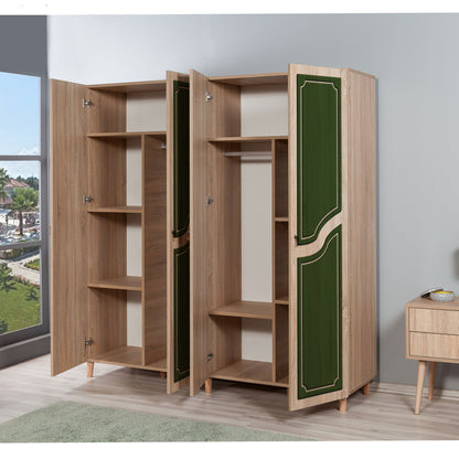 Ντουλάπα 180x192x52 εκ Sonoma Oak 863SPH4229