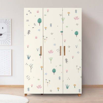 Ντουλάπα 120x189x48 εκ Atlantic Pine White 863SPH4236