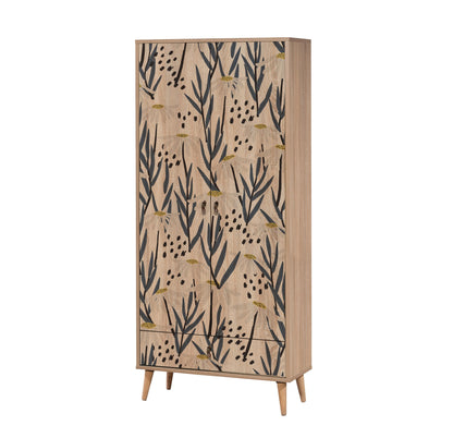 Ντουλάπα 80x190x45 εκ Multicolor 863SPH4250