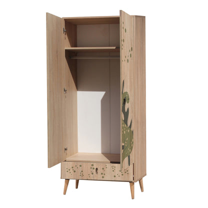 Ντουλάπα 80x190x45 εκ Multicolor 863SPH4251