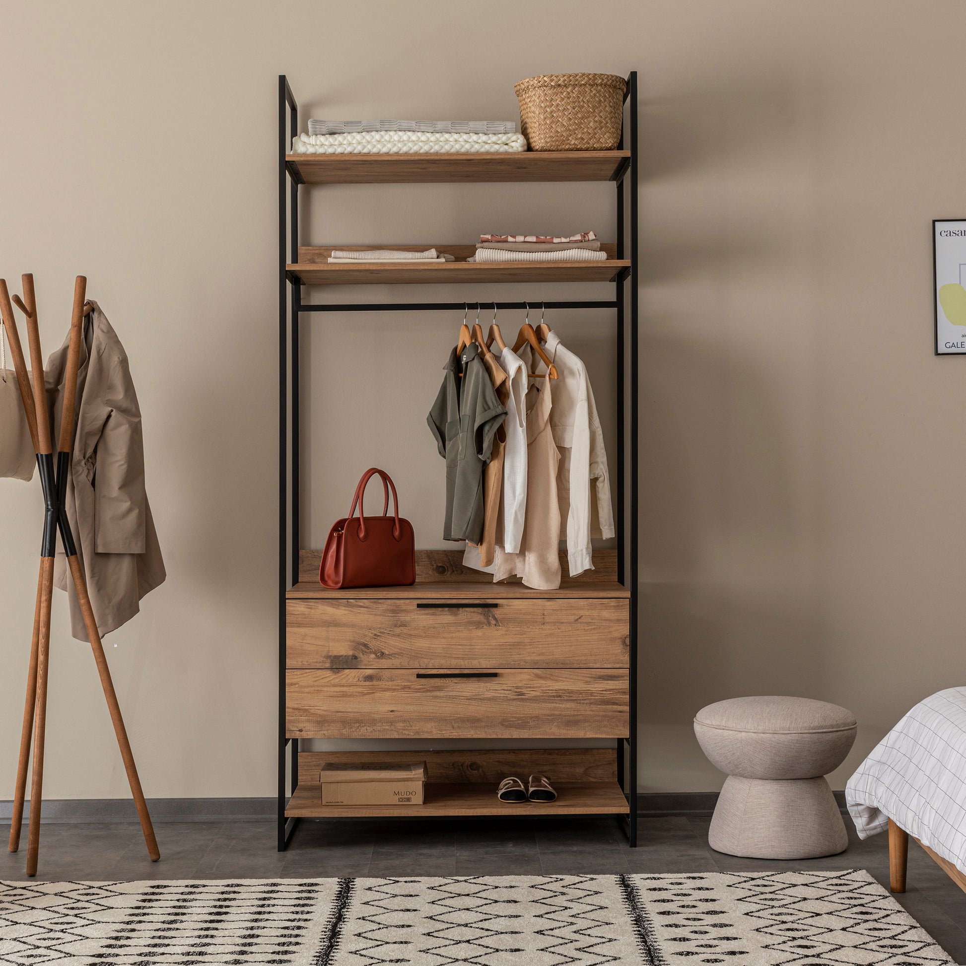 Ανοιχτή Ντουλάπα Γκαρνταρόμπα