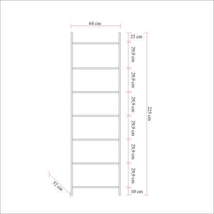 Ντουλάπα 64x225x52 εκ Πεύκο Atlantic 863SPH5420