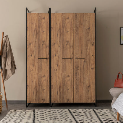 Ντουλάπα 104x225x52 εκ Πεύκο Atlantic 863SPH5448