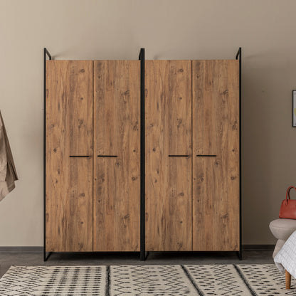 Ντουλάπα 104x225x52 εκ Πεύκο Atlantic 863SPH5449
