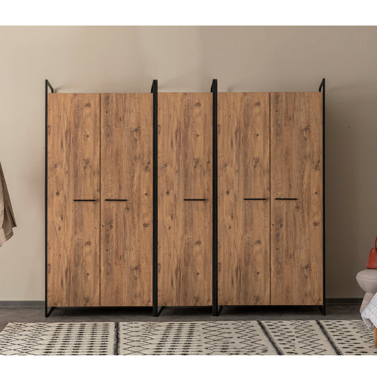 Ντουλάπα 104x225x52 εκ Πεύκο Atlantic 863SPH5450
