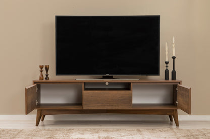 Έπιπλο Τηλεόρασης TV Βάση Σύνθεση Καρυδί | 869VEL1523