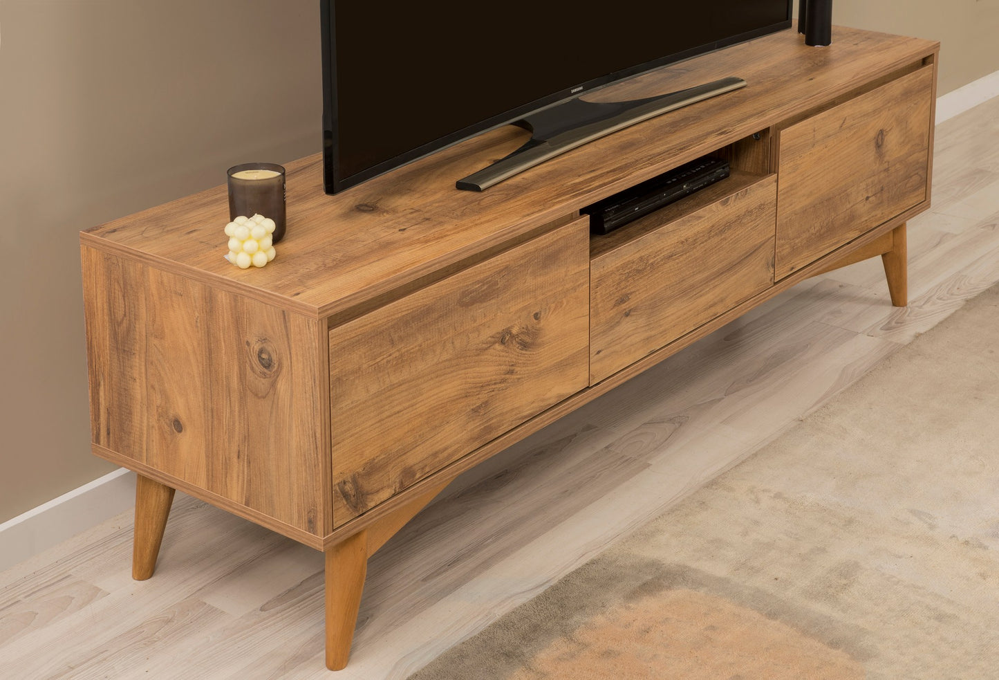 Έπιπλο Τηλεόρασης TV Βάση Σύνθεση Atlantic Pine | 869VEL1524