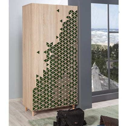 Ντουλάπα 90x192x52 εκ Sonoma Oak 869VEL4230