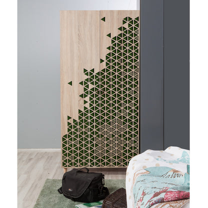 Ντουλάπα 90x192x52 εκ Sonoma Oak 869VEL4230