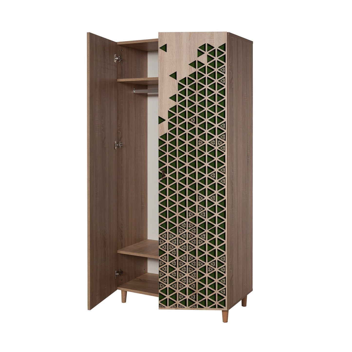 Ντουλάπα 90x192x52 εκ Sonoma Oak 869VEL4230