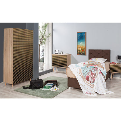 Ντουλάπα 90x192x52 εκ Sonoma Oak 869VEL4233