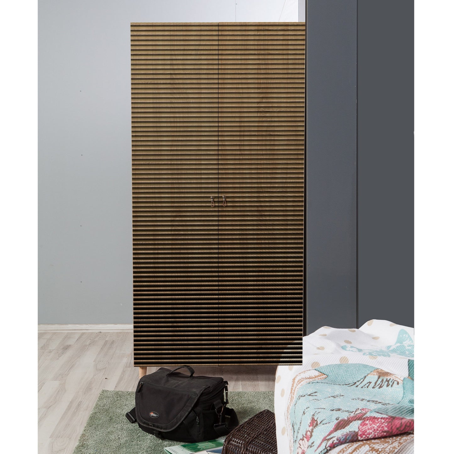 Ντουλάπα 90x192x52 εκ Sonoma Oak 869VEL4233