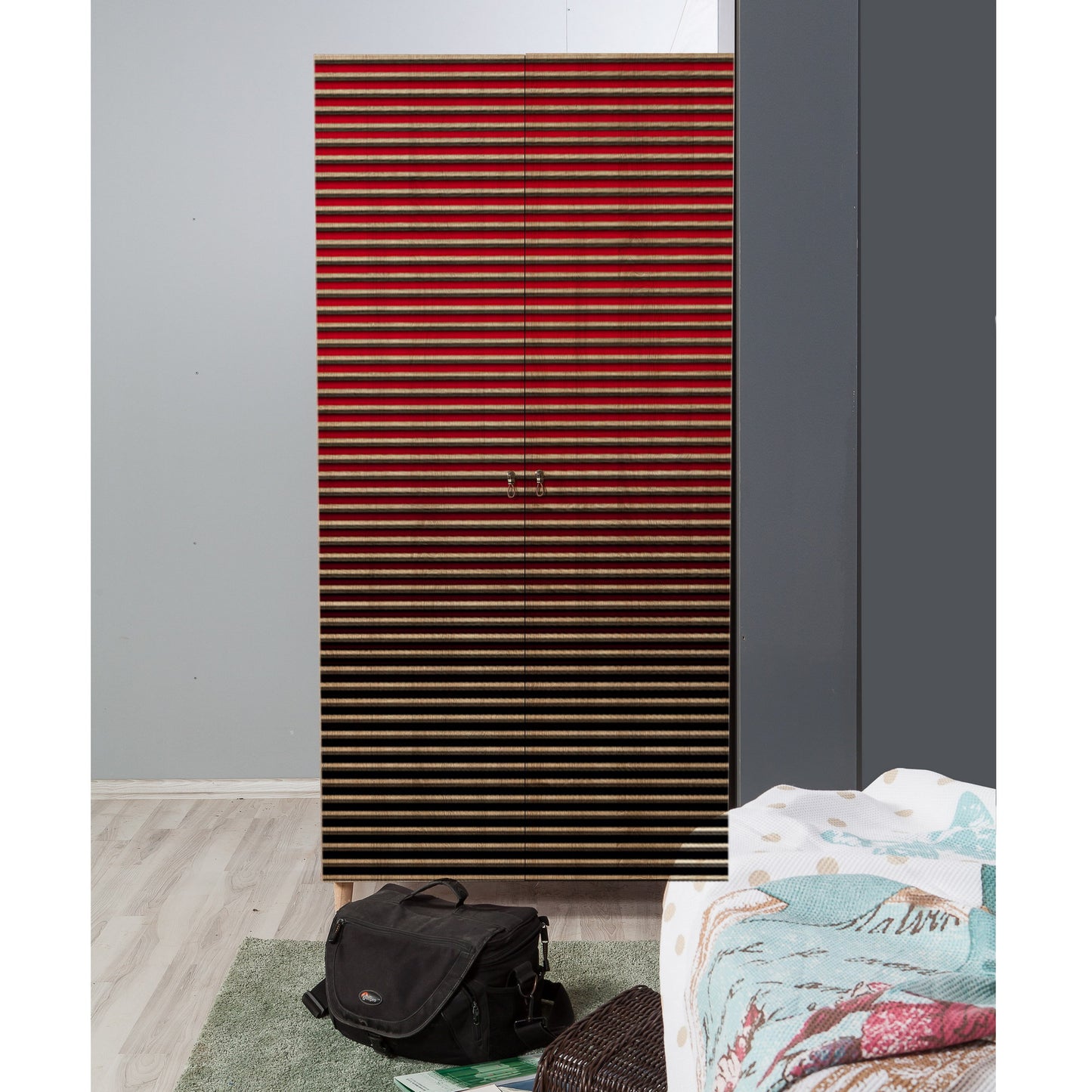 Ντουλάπα 90x192x52 εκ Sonoma Oak 869VEL4234