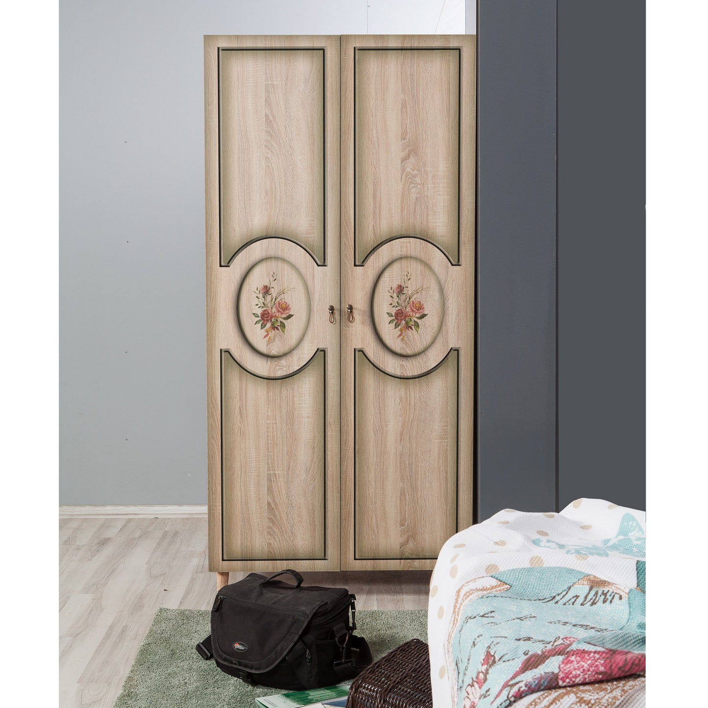Ντουλάπα 90x192x52 εκ Sonoma Oak 869VEL4235