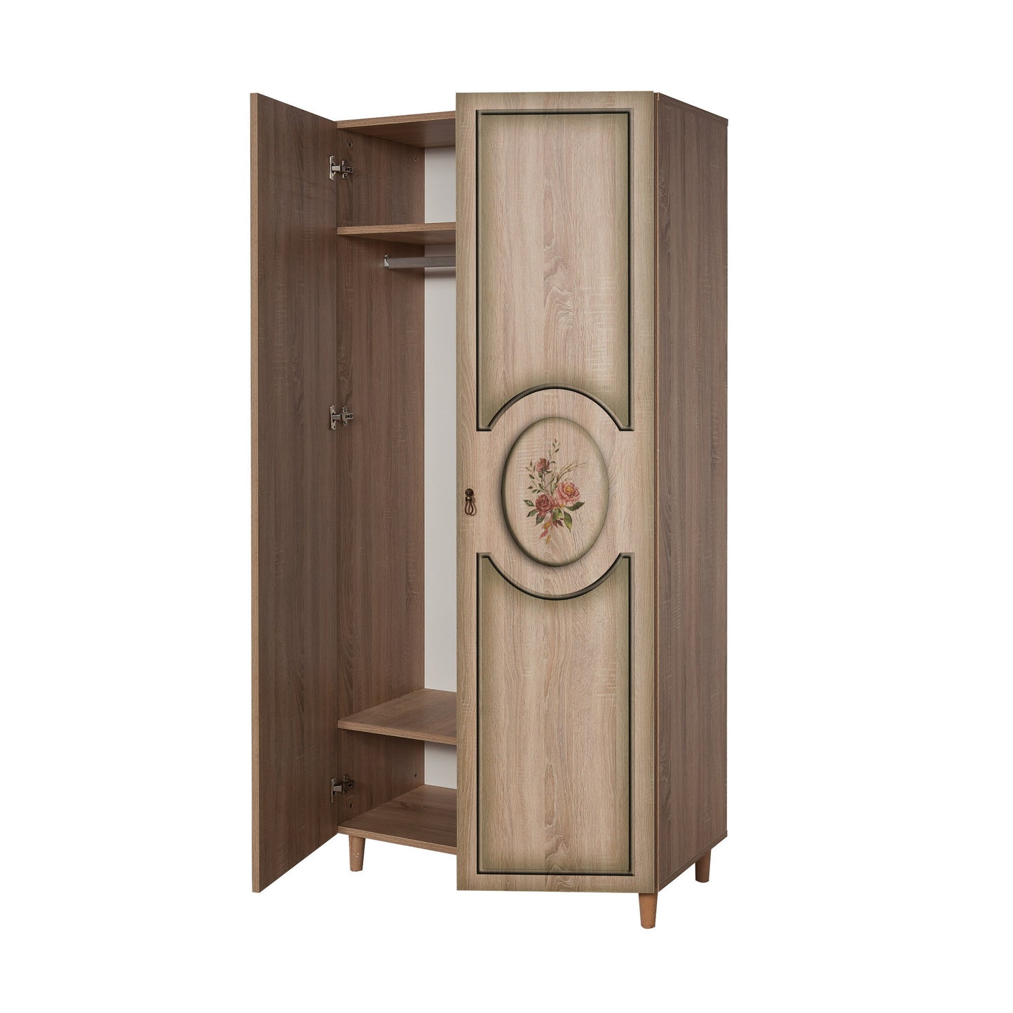 Ντουλάπα 90x192x52 εκ Sonoma Oak 869VEL4235