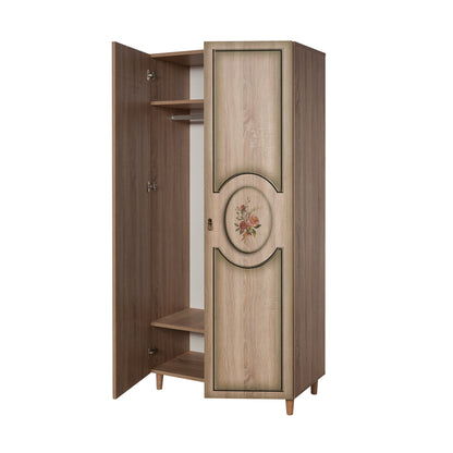 Ντουλάπα 90x192x52 εκ Sonoma Oak 869VEL4235