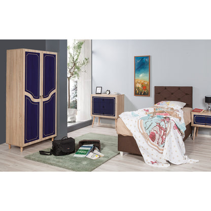 Ντουλάπα 90x192x52 εκ Sonoma Oak 869VEL4236