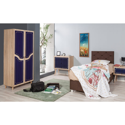 Ντουλάπα 90x192x52 εκ Sonoma Oak 869VEL4236