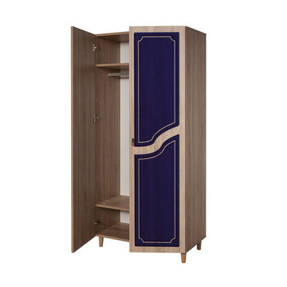 Ντουλάπα 90x192x52 εκ Sonoma Oak 869VEL4236
