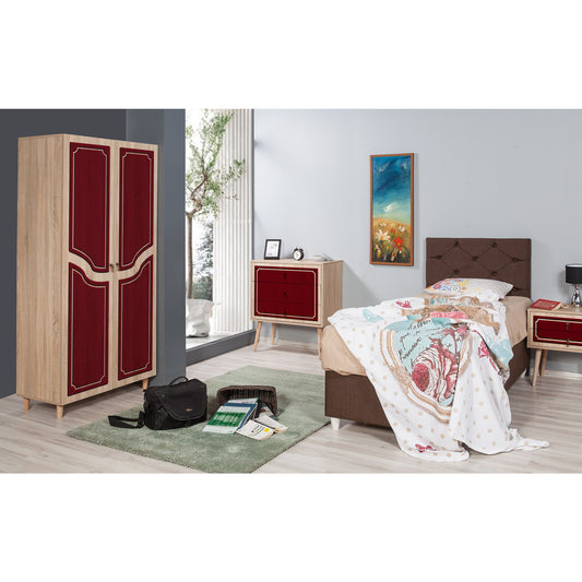 Ντουλάπα 90x192x52 εκ Sonoma Oak 869VEL4237