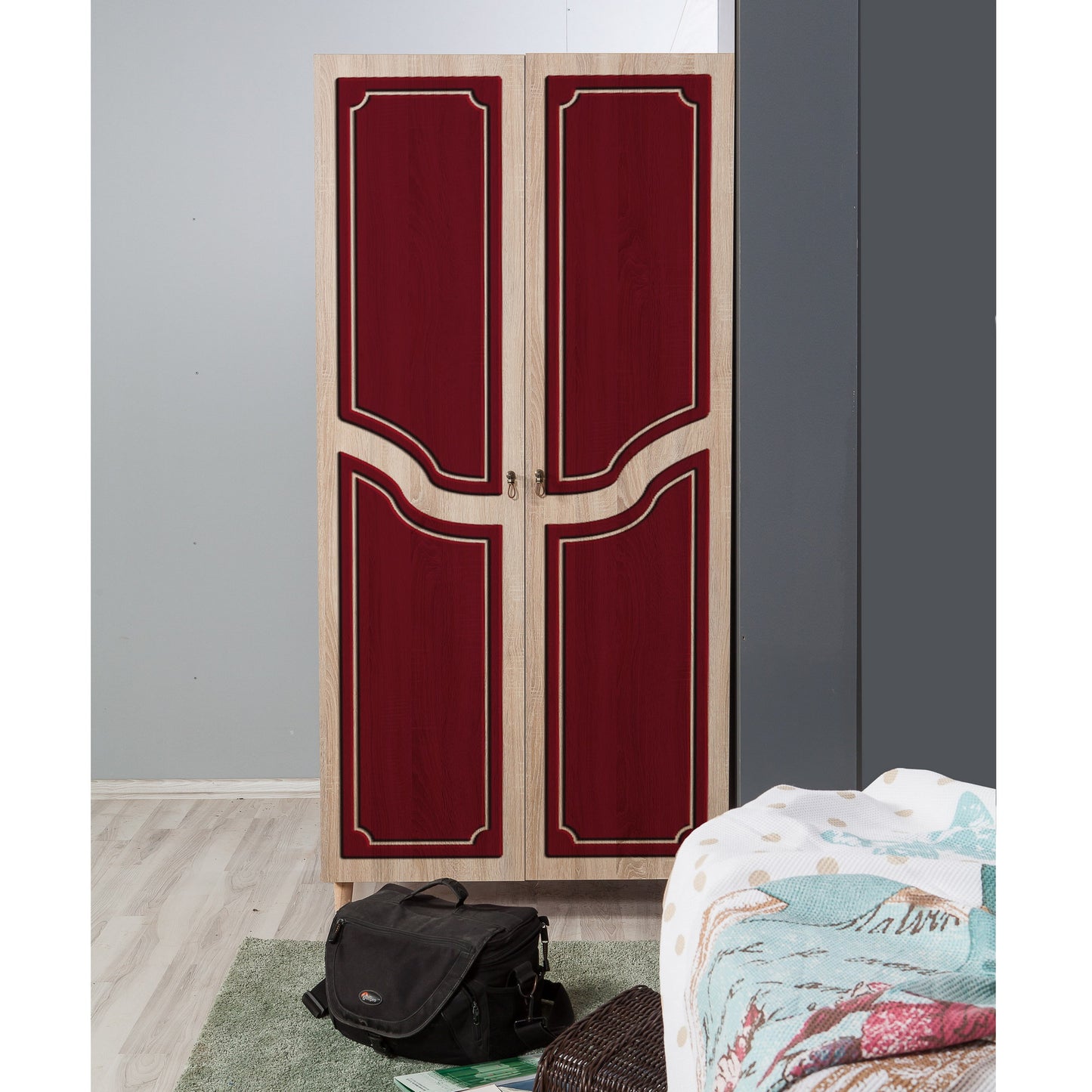 Ντουλάπα 90x192x52 εκ Sonoma Oak 869VEL4237