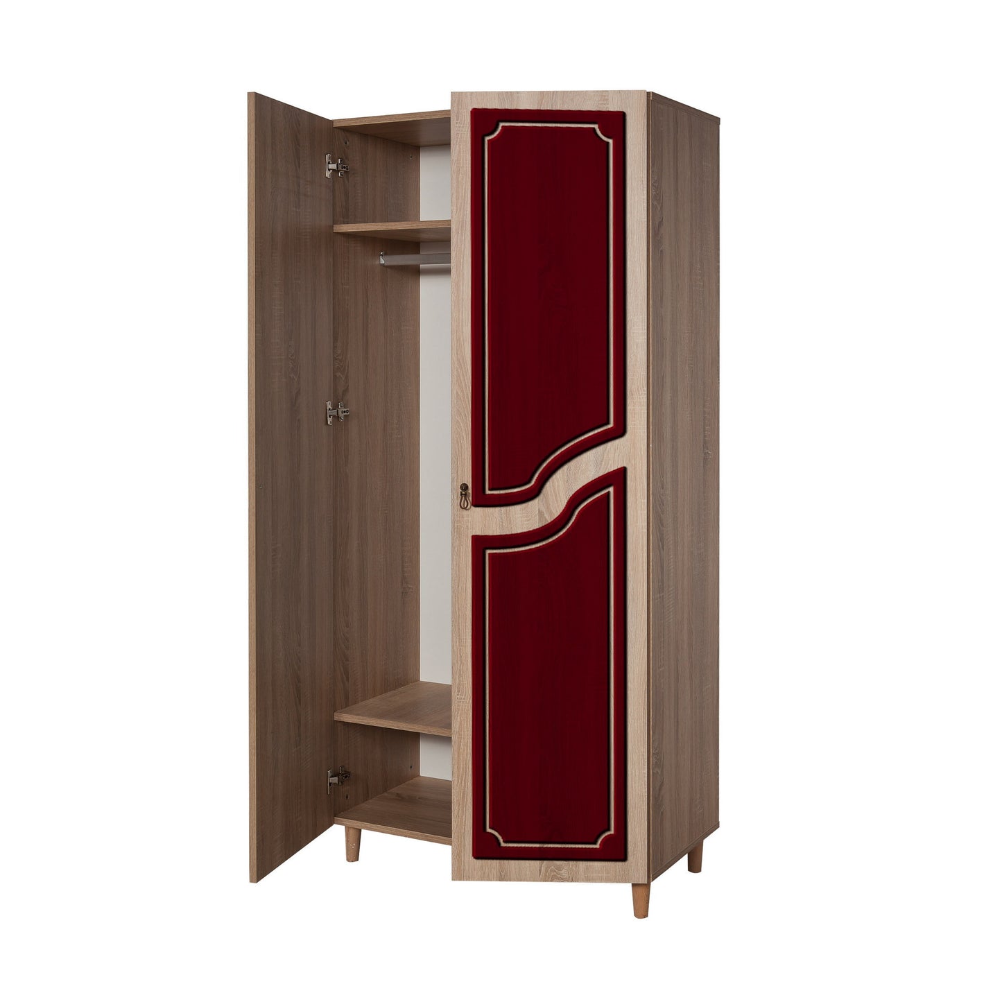 Ντουλάπα 90x192x52 εκ Sonoma Oak 869VEL4237