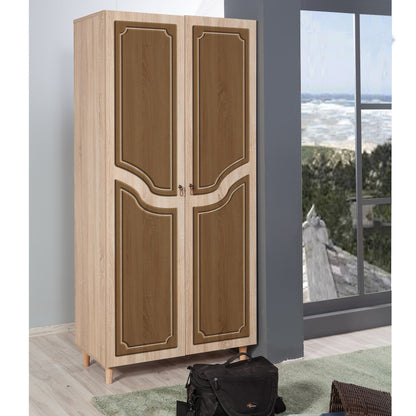 Ντουλάπα 90x192x52 εκ Sonoma Oak 869VEL4238