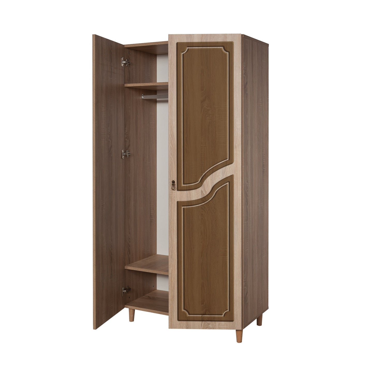 Ντουλάπα 90x192x52 εκ Sonoma Oak 869VEL4238