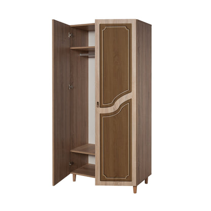 Ντουλάπα 90x192x52 εκ Sonoma Oak 869VEL4238