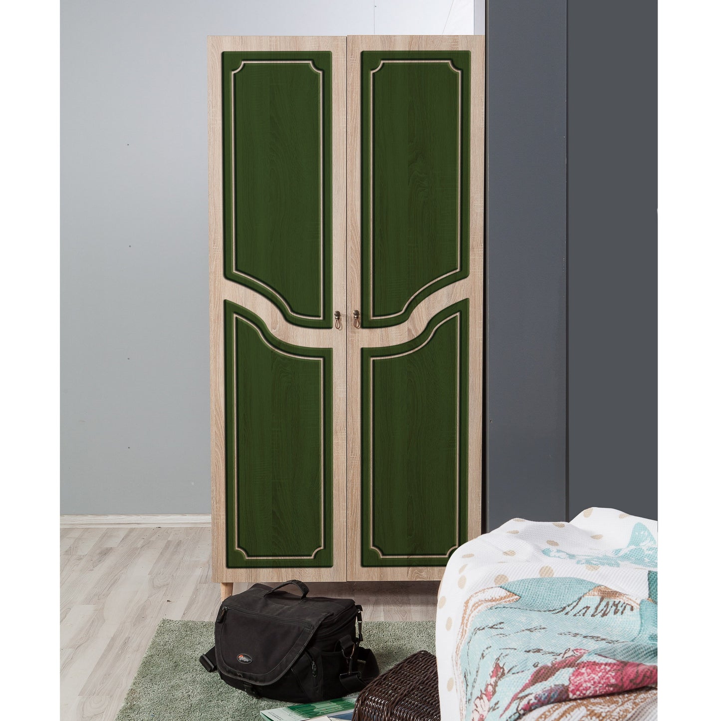 Ντουλάπα 90x192x52 εκ Sonoma Oak 869VEL4239