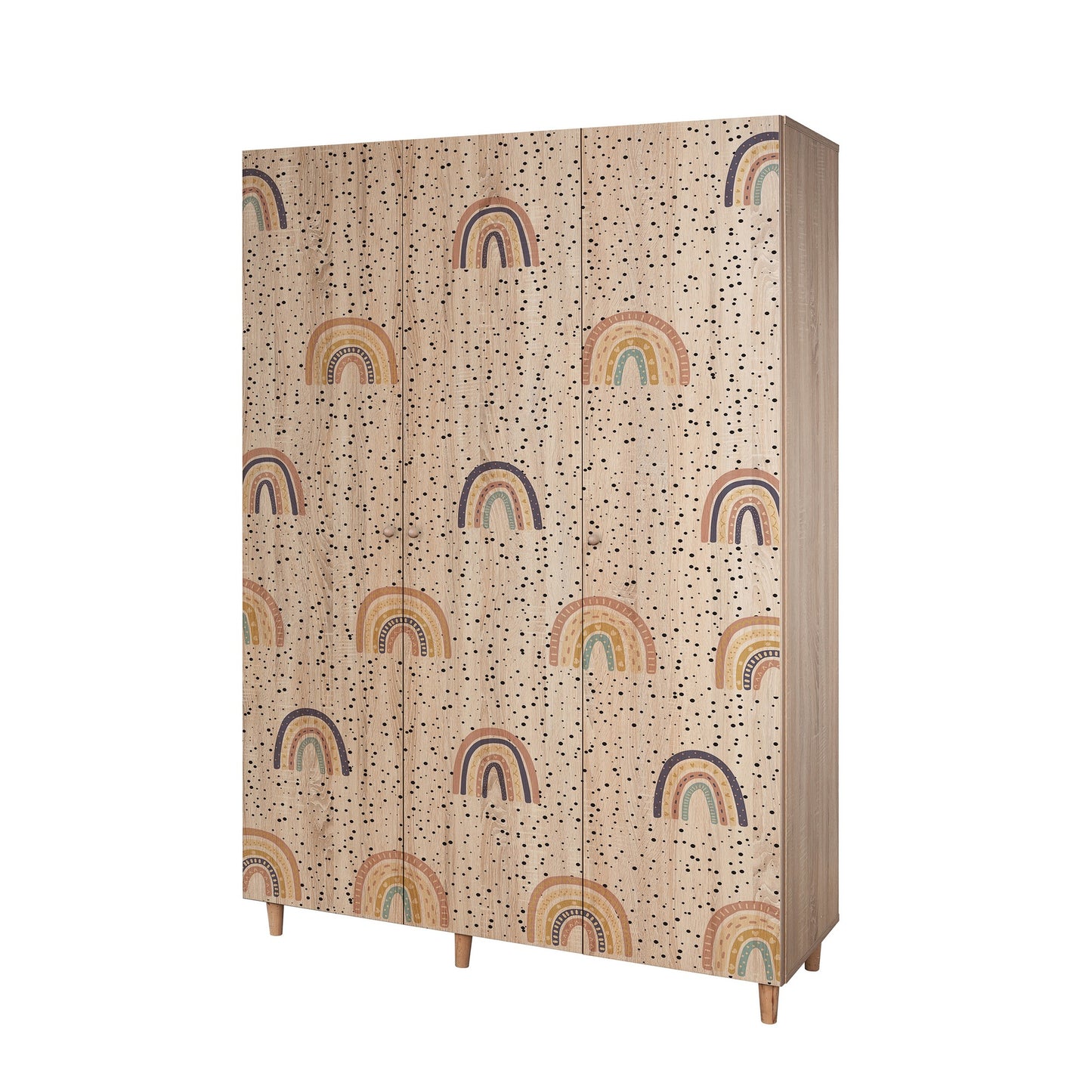 Ντουλάπα 135x192x52 εκ Sonomo 869VEL8657