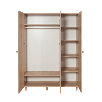 Ντουλάπα 135x192x52 εκ Sonomo 869VEL8658